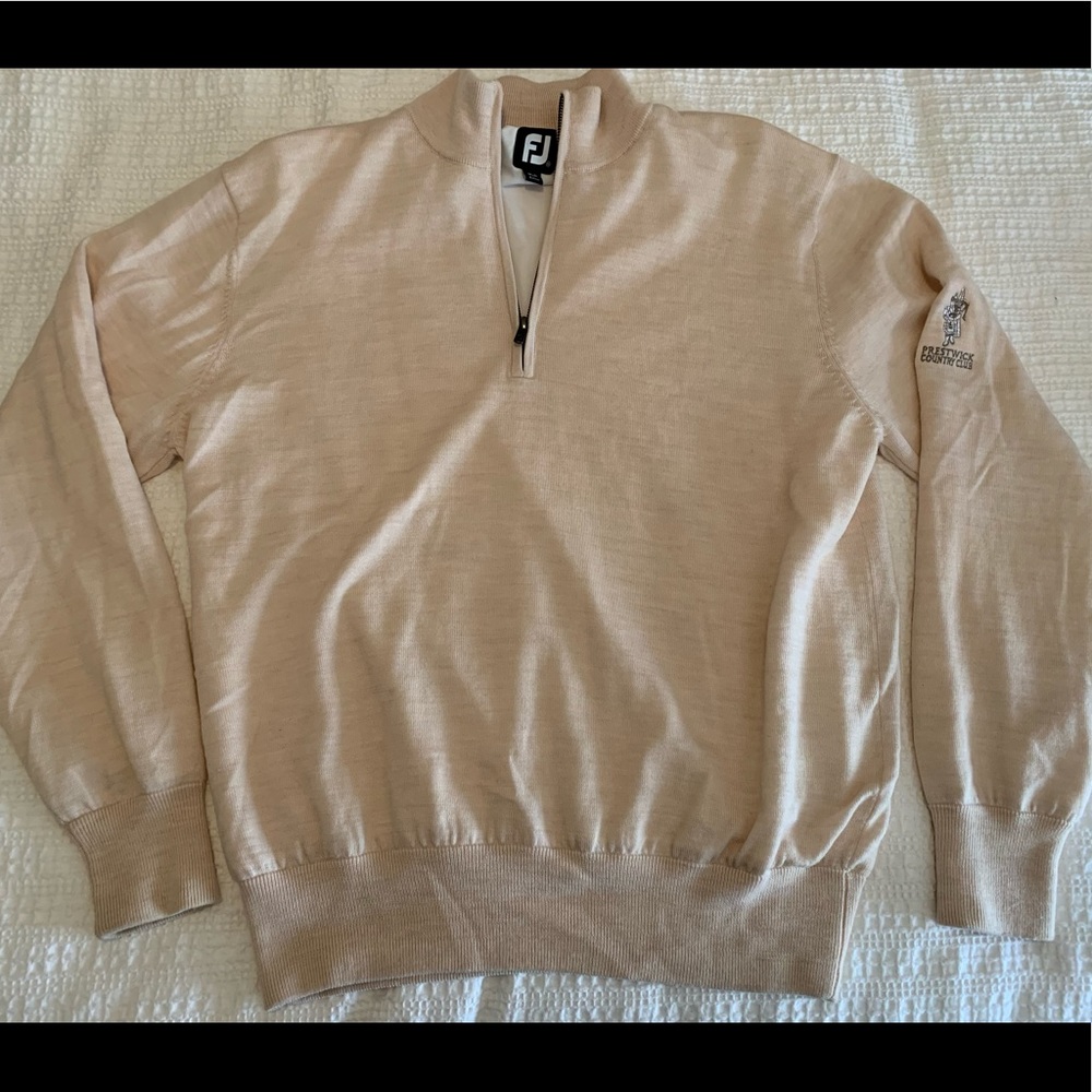 Men’s FootJoy Lined Wool Performance Sweater